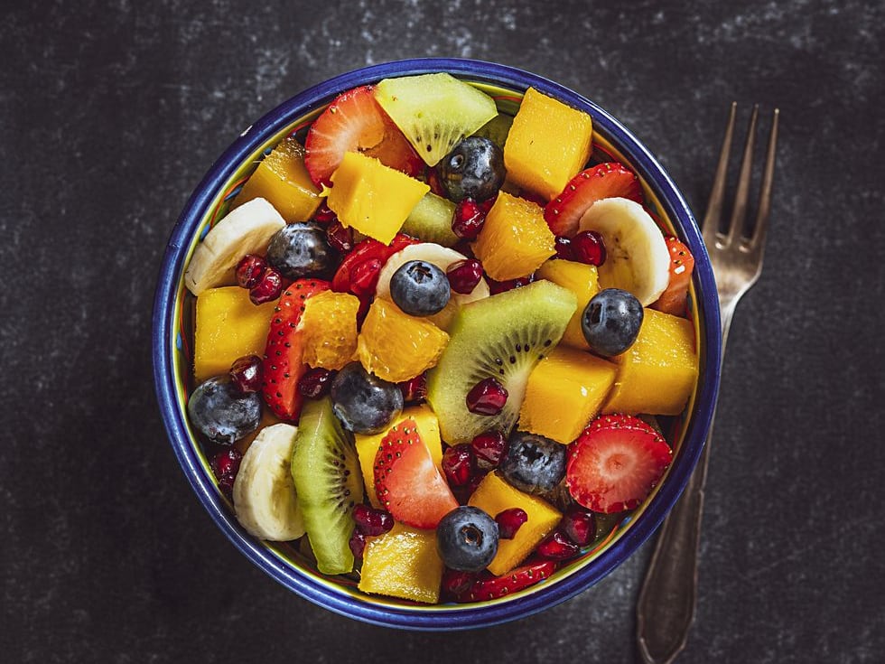 Coupe de fruits de luxe